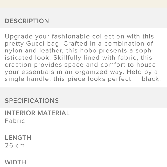 Gucci Leather Tote Satchel Vinatge Black Nylon  - Picture 12 of 14